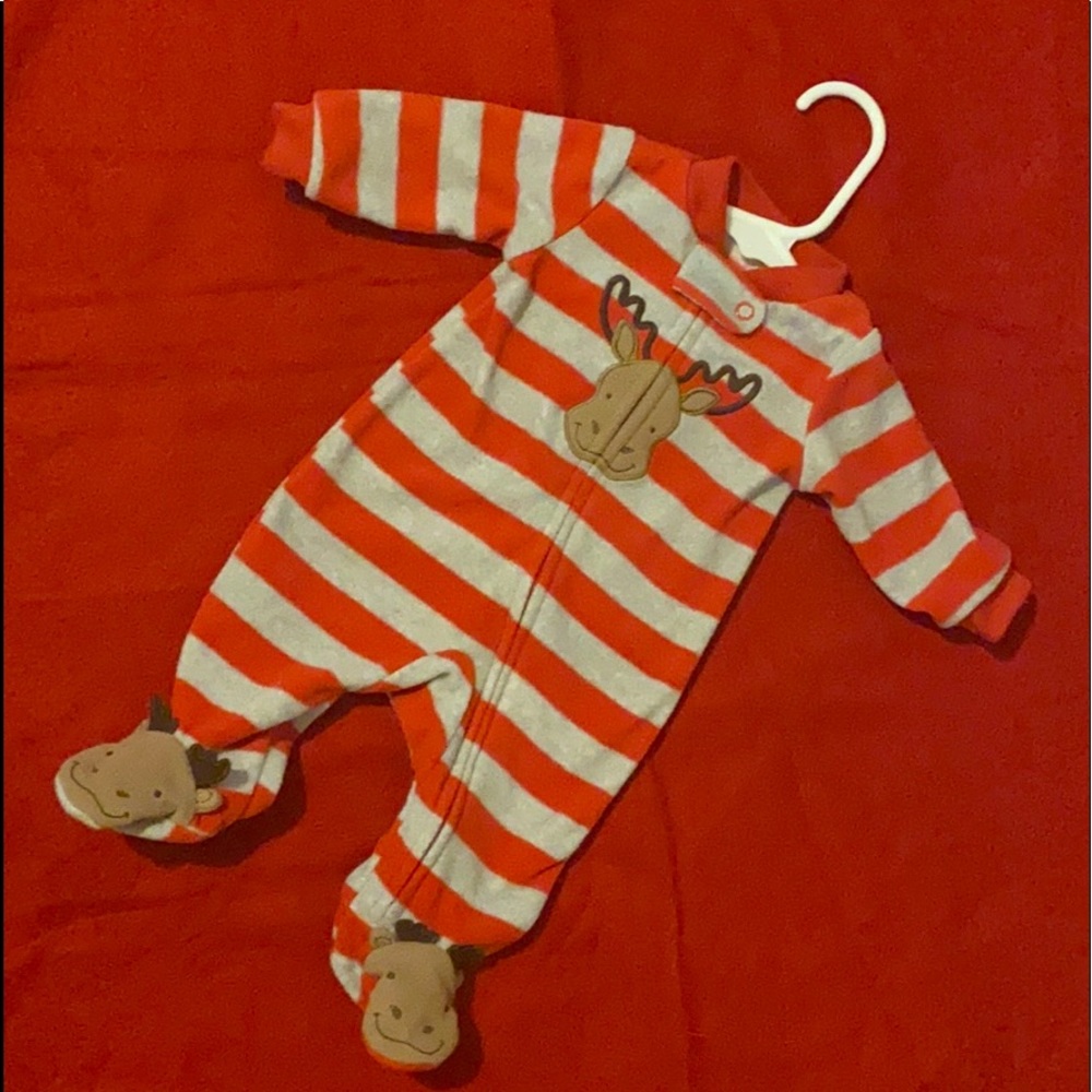 Newborn winter onesie